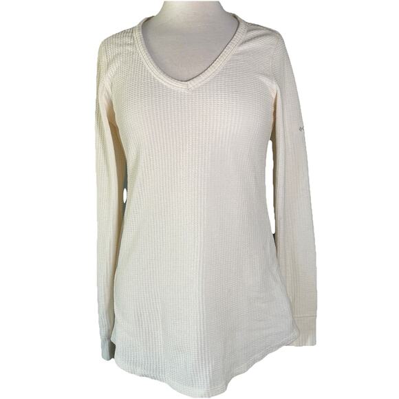 Columbia Women's Pine Peak Tunic Thermal - Chalk Heather (Beige), Size Small - Picture 1 of 4